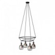 Lustre 2 Cage avec 4 bras Bona Pastel