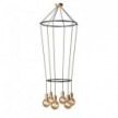 Lustre 2 Cage avec 6 bras Globo