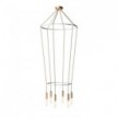 Lampadario 2 Cage a 6 cadute P-Light