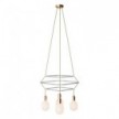 Lustre 3 Cage avec 4 bras Rodi