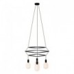 Lustre 3 Cage avec 4 bras Rodi