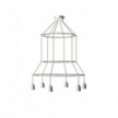 Lustre 3 Cage avec 6 bras Edison ST64