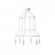 Lustre 3 Cage avec 6 bras P-Light Dash