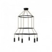 Lustre 3 Cage avec 6 bras P-Light Dash