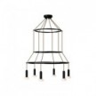 Lustre 3 Cage avec 6 bras P-Light Dash