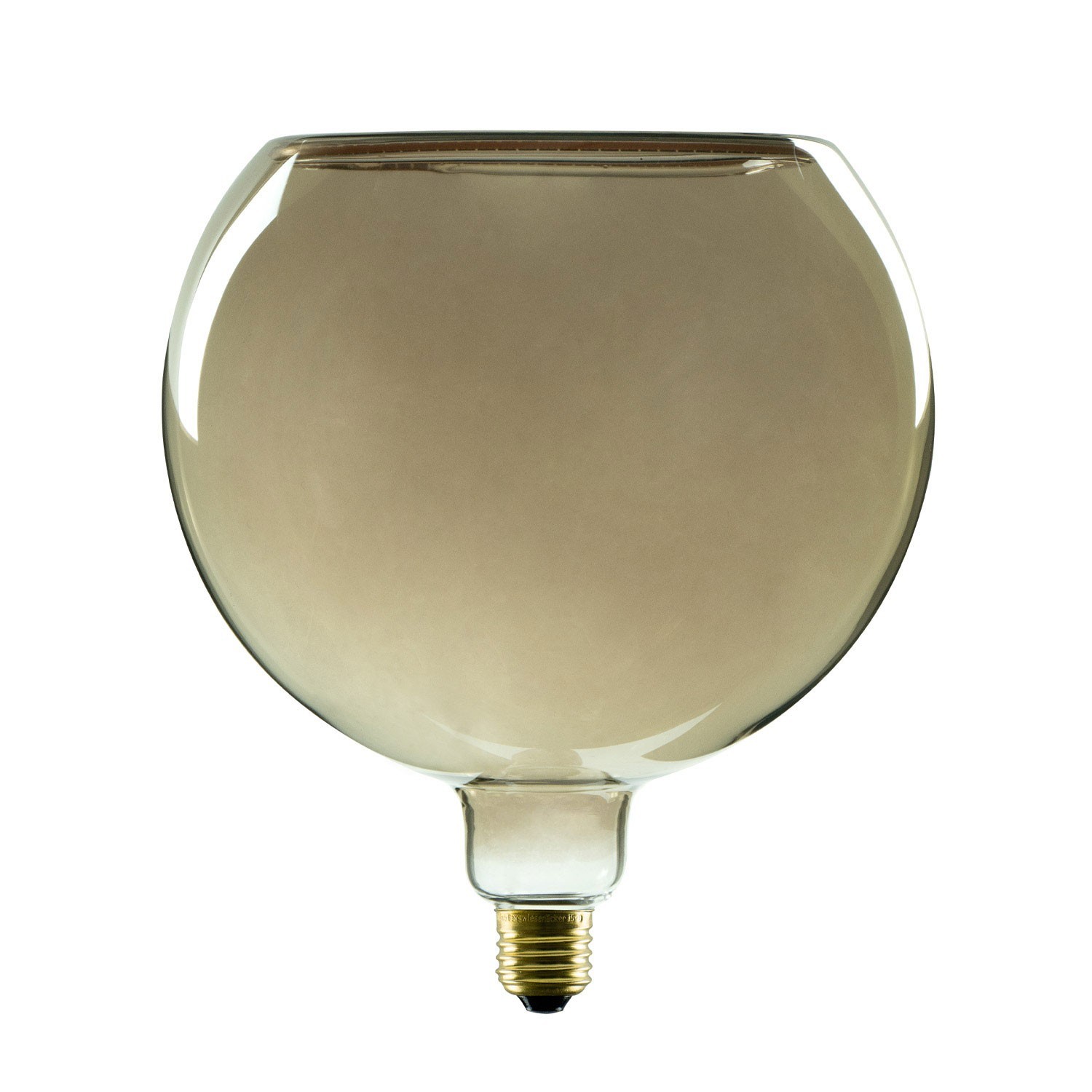 LED Glühbirne Globe G200 smoky, Floating-Linie, 6W dimmbar 1900K