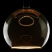LED Glühbirne Globe G300 smoky, Floating-Linie, 8W dimmbar 1900K