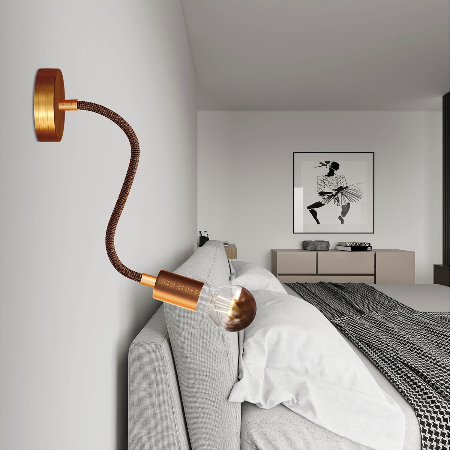 Lampe Flex 30 avec ampoule Goccia