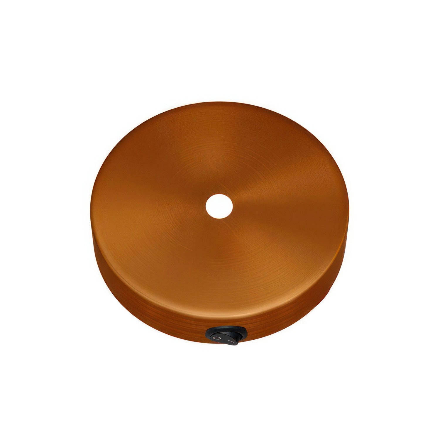 Kit zylinderförmiger Mini Metall-Lampenbaldachin mit Schalter