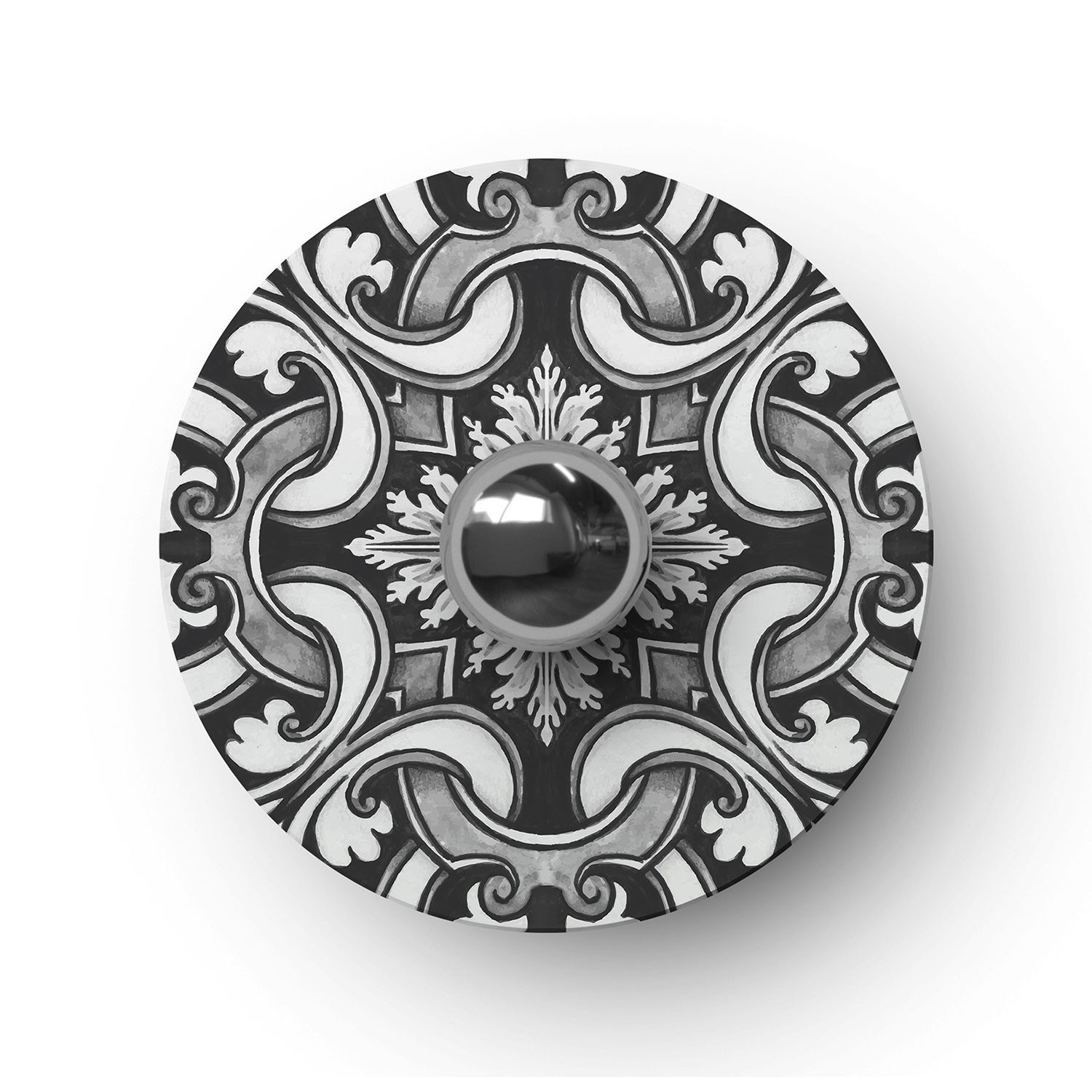 Mini Teller Ellepì 'Maiolica' für Wand- und Pendelleuchten, sowie für Lichterketten, Durchmesser 24 cm - Made in Italy