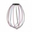 Lampenschirm Cablò in schwarz, 100 cm