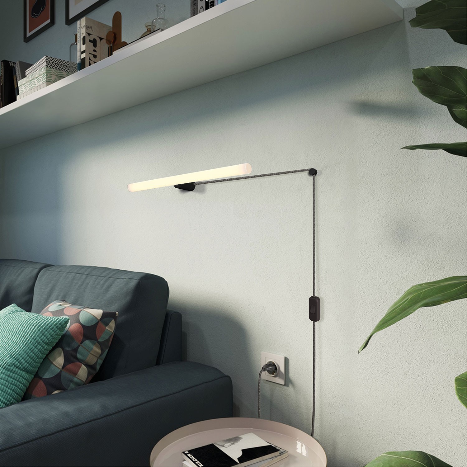 Lampe Spostaluce esse14 avec culot S14d et fiche bipolaire