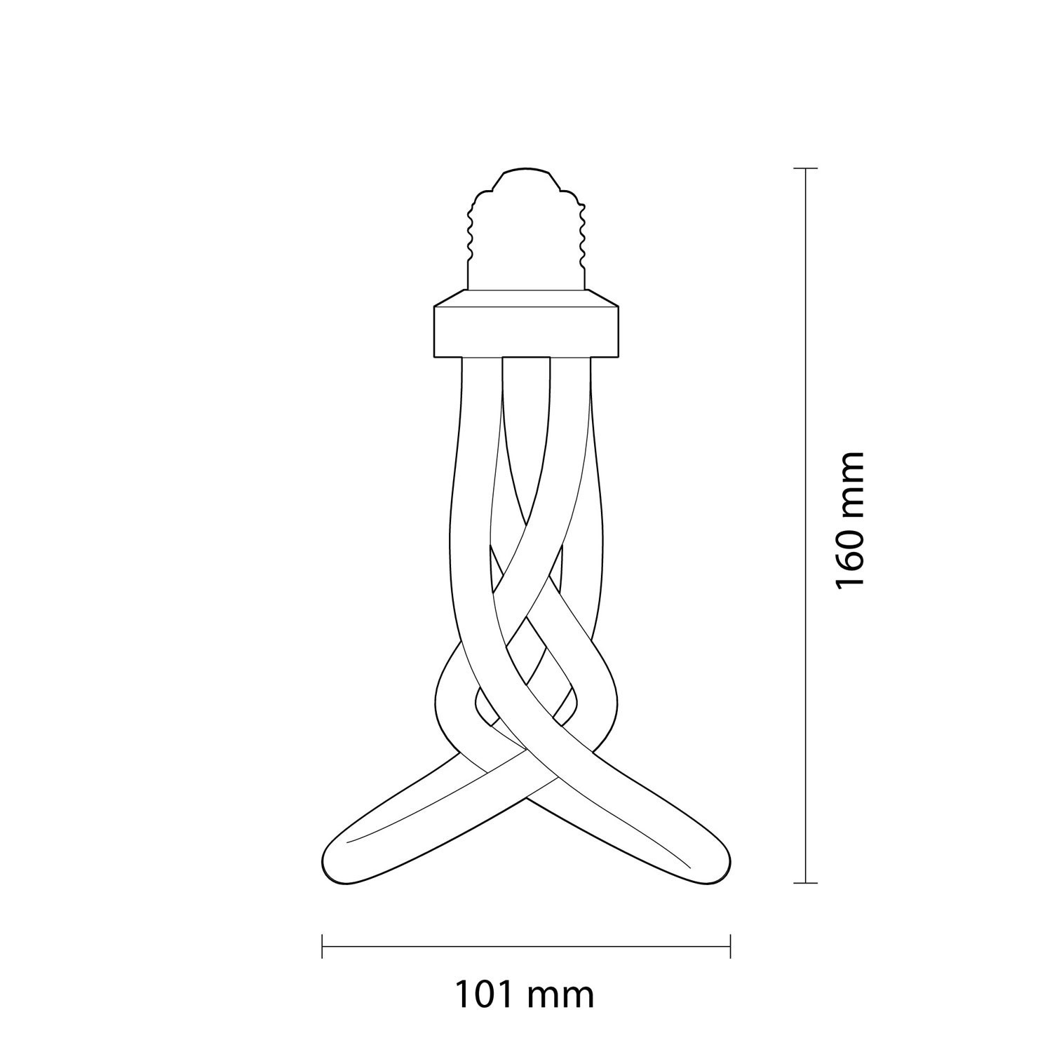 Ampoule LED Plumen 001 6,5W E27 Dimmable 3500K