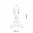 LED Glühbirne Plumen 001 6,5W E27 dimmbar 3500K