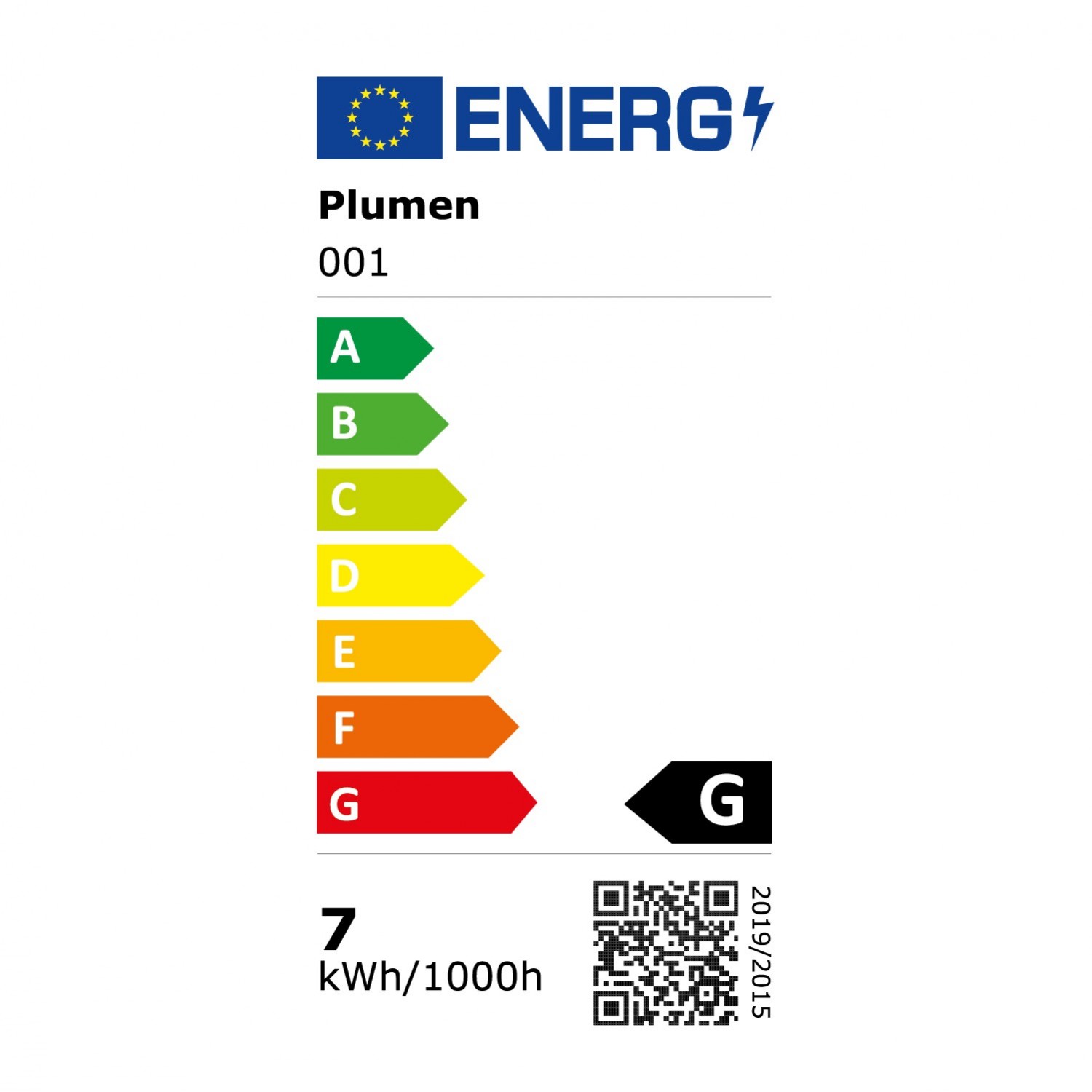 Ampoule LED Plumen 001 6,5W E27 Dimmable 3500K