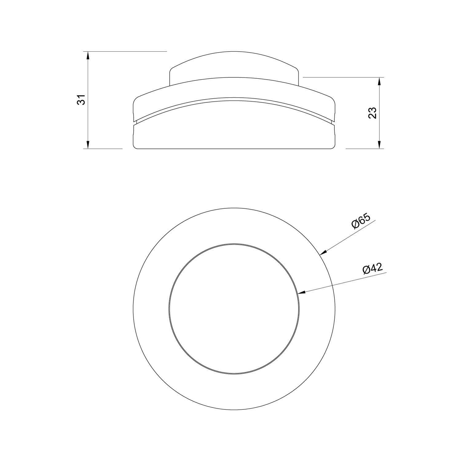 Interruttore unipolare rompifilo a pedale Creative Switch blu carta da zucchero