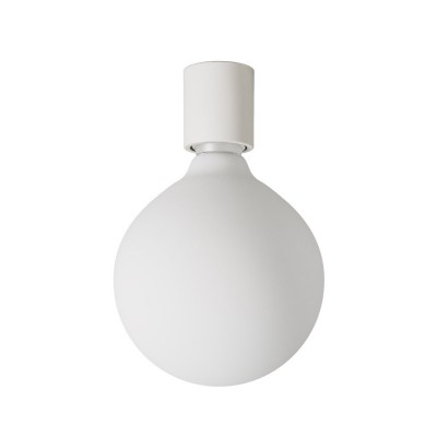 Applique avec ampoule à effet porcelaine - Waterproof IP44
