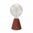 Lampada portatile ricaricabile Cabless01 con lampadina globo G125