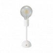 Lampada portatile e ricaricabile Cabless02 con lampadina globo G125