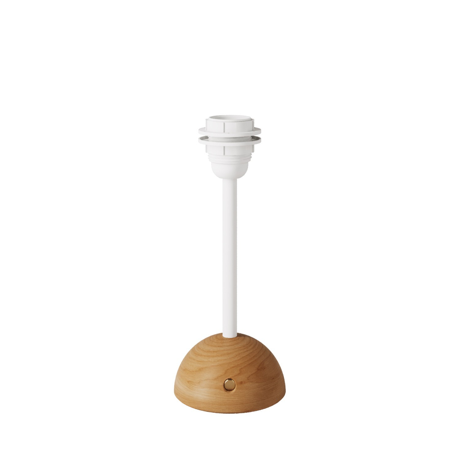 Base pour lampe portative et rechargeable Cabless12 avec arrangement pour abat-jour