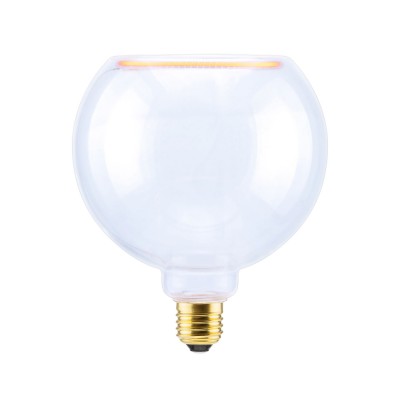 Lampadina LED Globo G150 Trasparente Linea Floating 4.5W 300Lm 2200K Dimmerabile