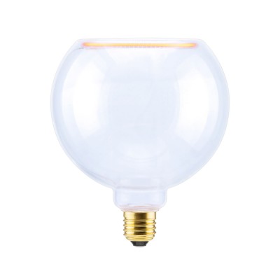 LED-Glühbirne Globe G150, Klar, Floating-Linie, 4.5W 300Lm 2200K Dimmbar