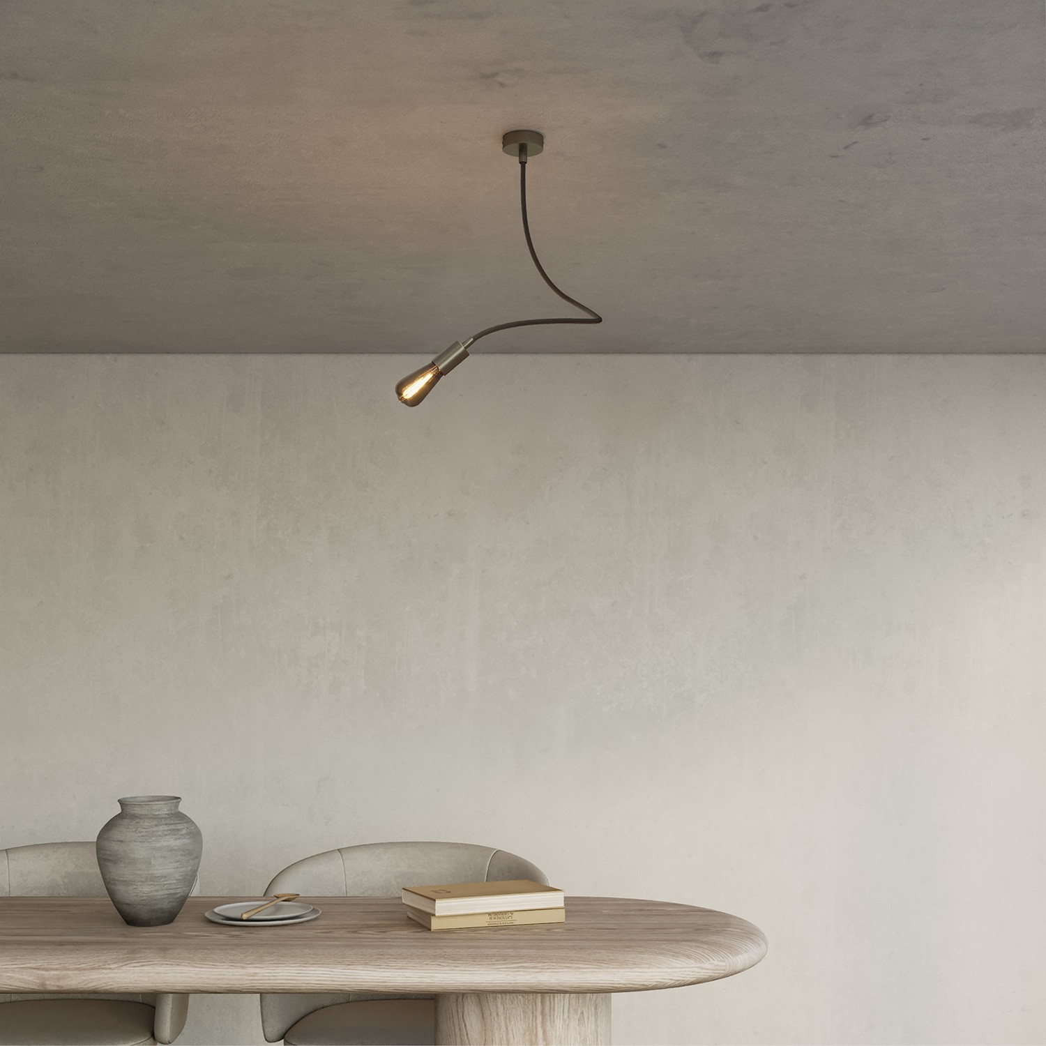 Lampada Creative Flex 60 cm da parete o soffitto