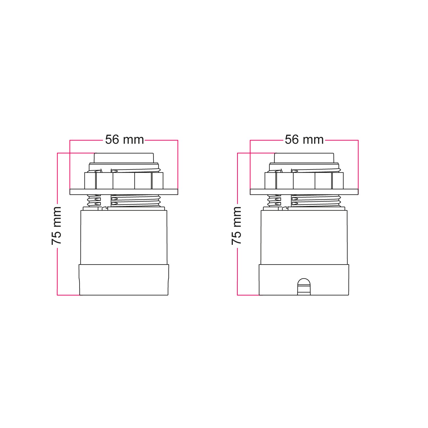 Kit Spostaluce mit E27 Lampenfassung für Lampenschirm