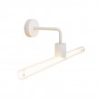 Fermaluce esse14, lampe murale en métal avec extension incurvée
