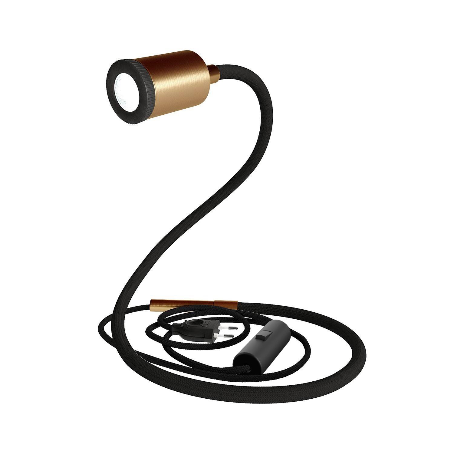 GU1d-one Lampada snodabile senza base con mini faretto LED