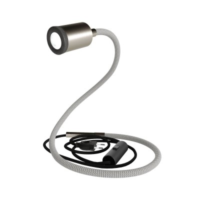 GU1d-one lampe de table articulée sans base avec mini spot LED