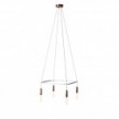 Lampadario Cage a 4 cadute P-Light