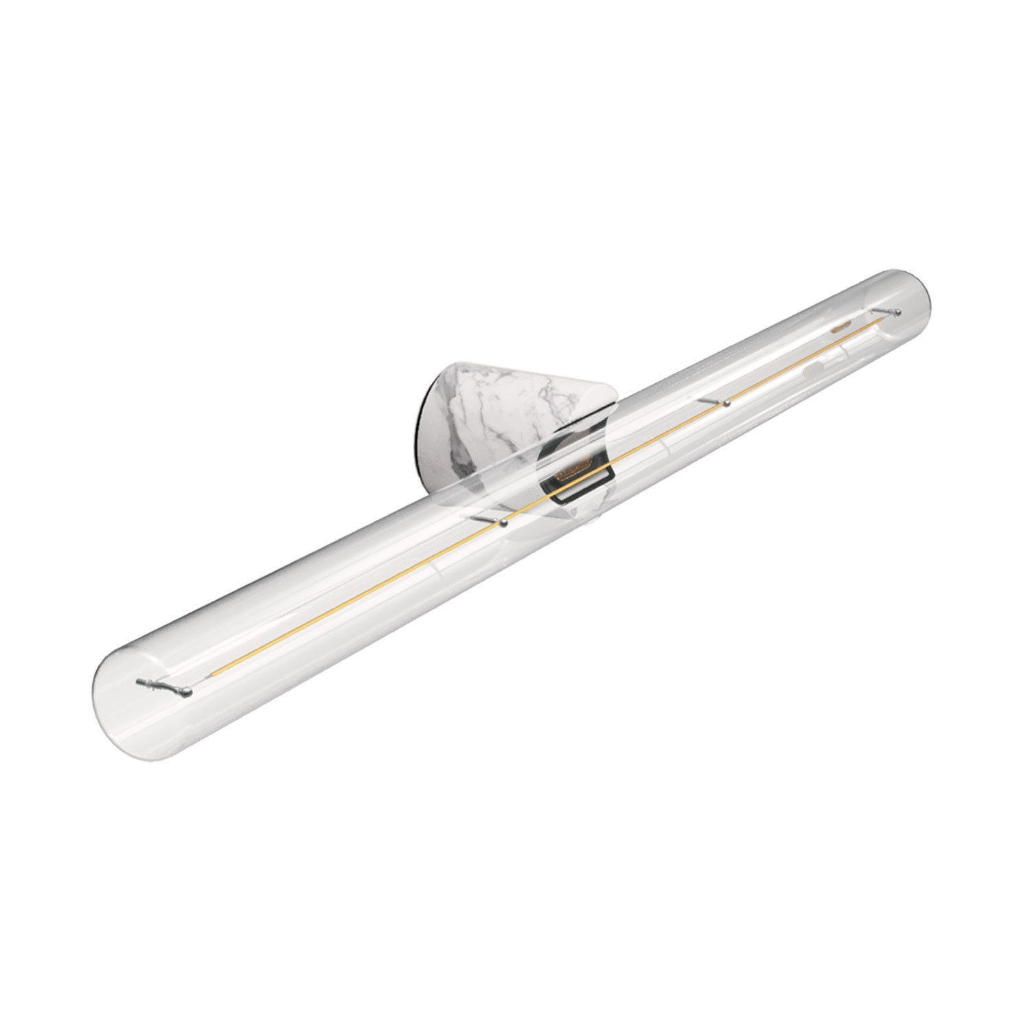 Applique ou plafonnier esse14 pour ampoule LED linéaire S14d - Waterproof IP44