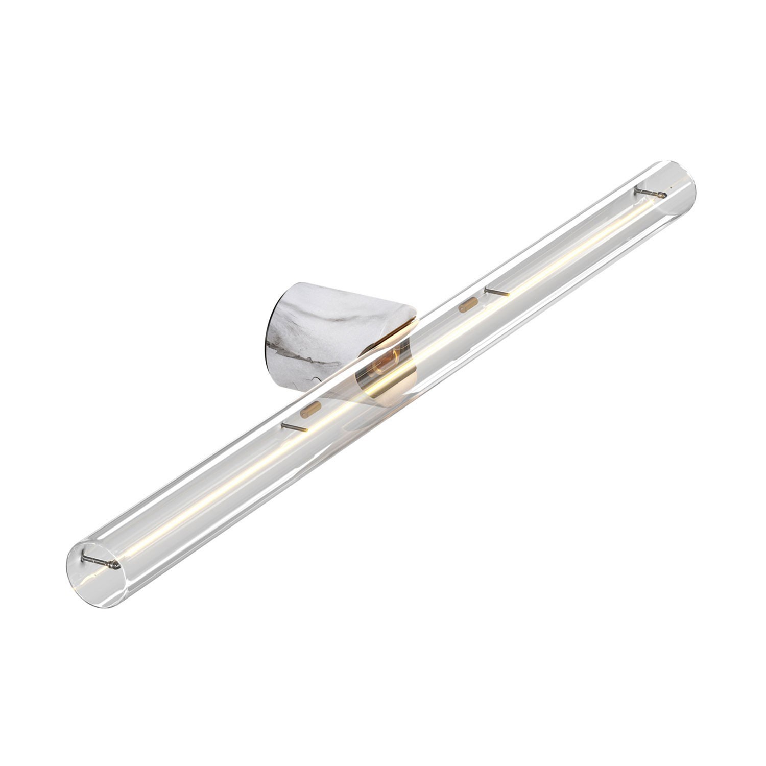 Applique ou plafonnier esse14 pour ampoule LED linéaire S14d - Waterproof IP44