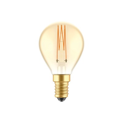LED Glühbirne Golden Carbon Line Cage Filament Mini Globe G45 3,5W 300Lm E14 2700K Dimmbar - C52