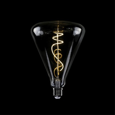 Ampoule Transparente LED Cone 140 10W 1100Lm E27 2700K Dimmable - H03