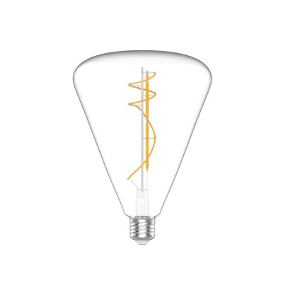 LED Glühbirne Transparent Cone 140 10W 1100Lm E27 2700K Dimmbar - H03