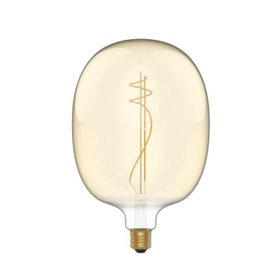 LED Glühbirne Gold Ellipse 170 8,5W 806Lm E27 2200K Dimmbar - H04
