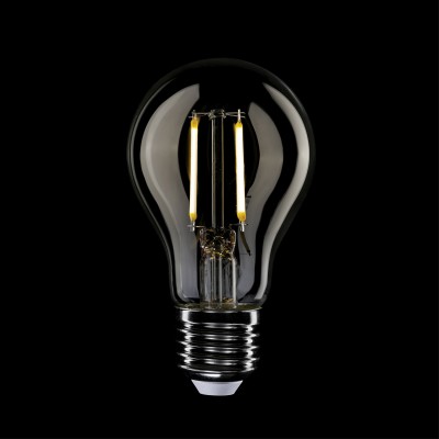 Lampadina LED Trasparente Goccia A60 4W 470Lm E27 2700K - E02