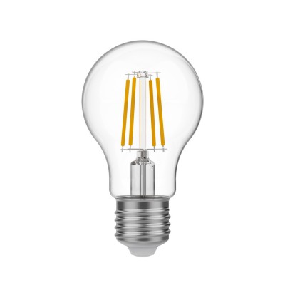 Lampadina LED Trasparente Goccia A60 4W 470Lm E27 2700K - E02