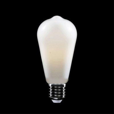 LED Glühbirne Edison ST64, mattweiß 4W 470Lm E27 2700K - M03