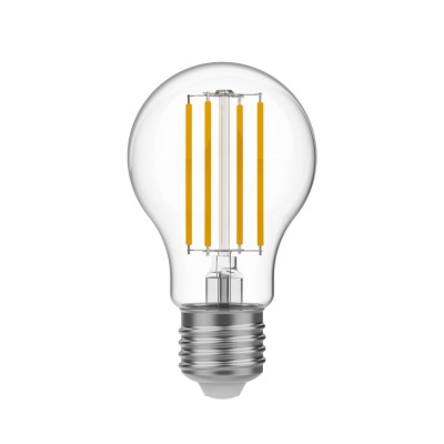 Lampadina LED Trasparente Goccia A60 7W 806Lm E27 2700K Dimmerabile - T01