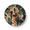 Lampada da parete o soffitto con paralume con animali della giungla 'Wildlife Whispers' - Waterproof IP44