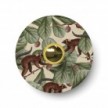 Lampe murale ou de plafond avec abat-jour avec animaux de la jungle 'Wildlife Whispers' - Waterproof IP44