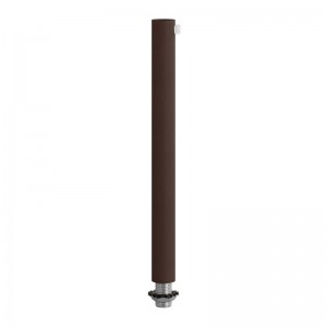 Serre-câble cylindrique en métal long 15 cm avec tige, écrou et rondelle