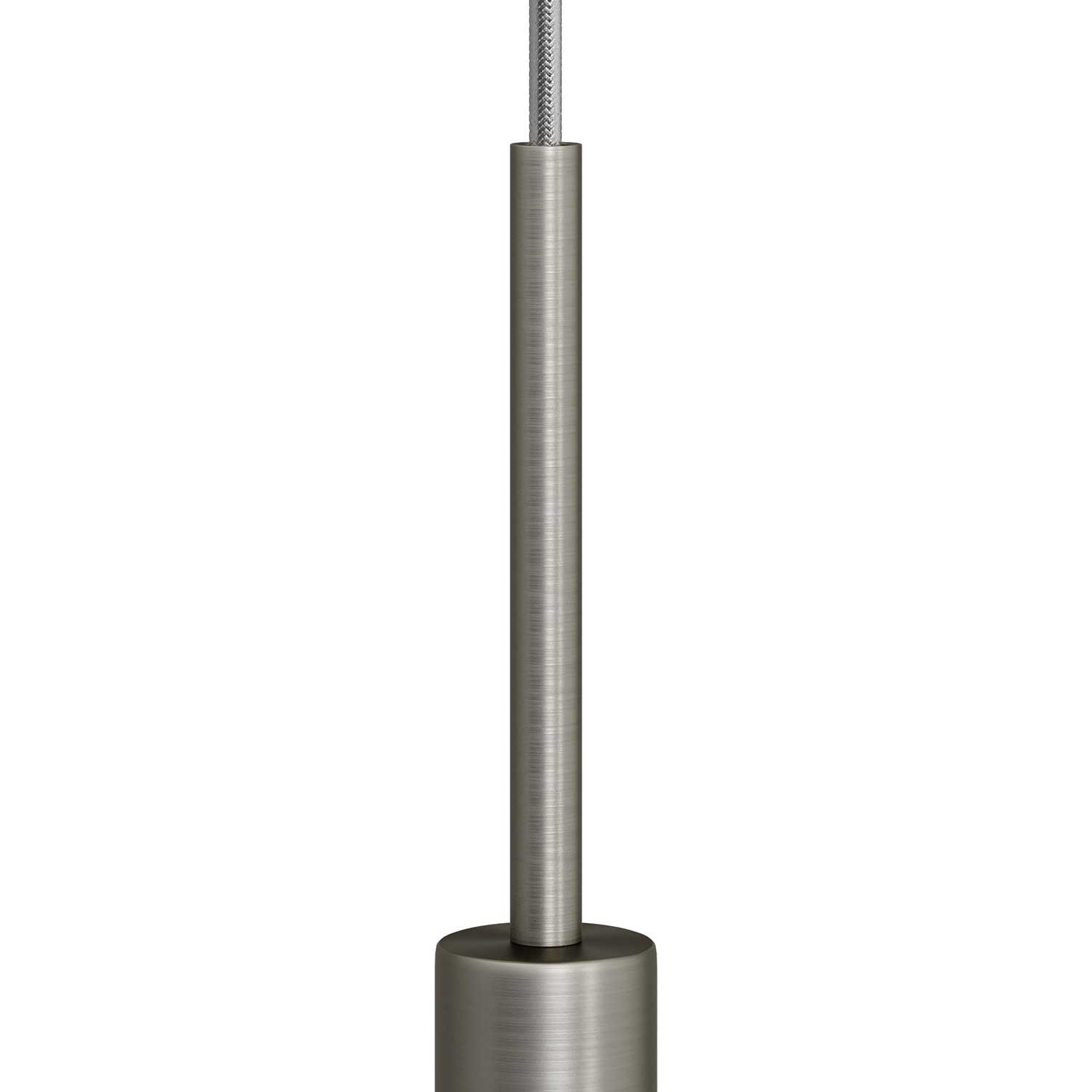 Serracavo cilindrico in metallo lunghezza 15 cm completo di tige, dado e rondella
