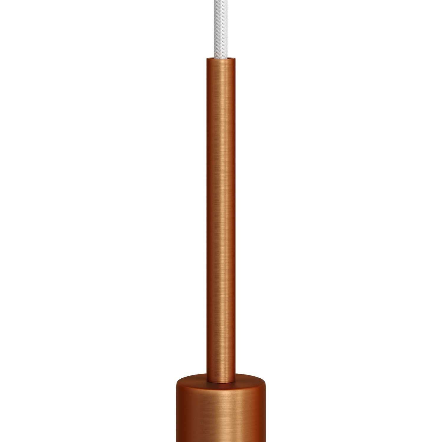 Serracavo cilindrico in metallo lunghezza 15 cm completo di tige, dado e rondella