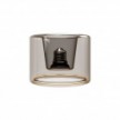 Applique con lampadina Ghost mini smoky