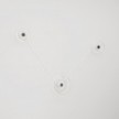 Applique murale Spostaluce avec 3 ampoules Ghost