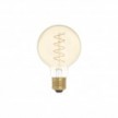 LED Glühbirne Golden Carbon Line Spiral-Filament Globe G80 4W 250Lm E27 1800K Dimmbar - C05